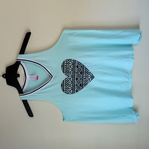 Racerback Top Sports Exercise Size Large